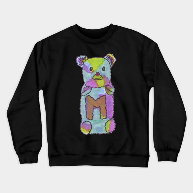 Gummy Bear Contemporary Sketch Crewneck Sweatshirt by Maries Papier Bleu